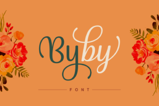 Byby Script Handwritten Font for Elegant Design