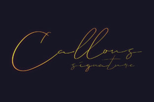 Callous: An Elegant Script Handwritten Font for Professional Design