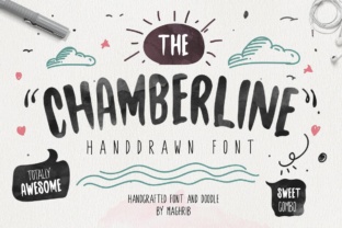 Chamberline: A Script Handwritten Typeface for Editorial Elegance