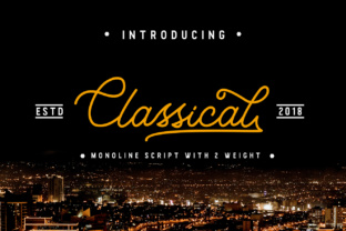 Classical Font for Elegant Digital Branding