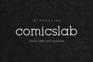 Comic Slab: A Vibrant Slab Serif Font for Editorial Joy