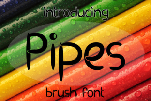 EP Pipes Script Handwritten Font for Elegant Craft Projects