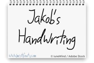 Jakob s Handwriting Font for Authentic Digital Branding