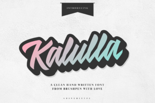 Kalulla: A Clean Script Handwritten Font for Modern Websites