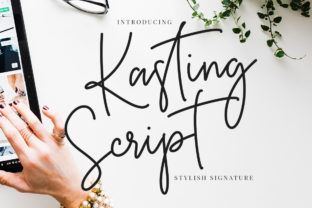 Kasting Script: A Stylish Handwritten Font for Branding Projects