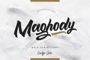 Maghody Script: A Bold Script Handwritten Font for Digital Branding