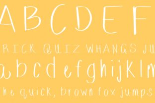Nothing Fancy Script Handwritten Font for Crafters