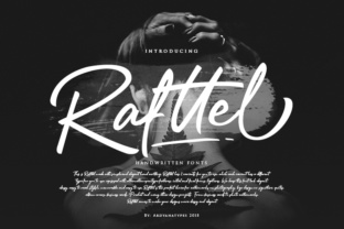 Rafttel Font: A Modern Handwritten Typeface for Makers