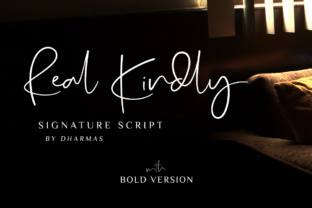 Real Kindly: A Script Handwritten Font for Authentic Digital Branding
