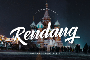 Rendang Script Handwritten Font for Extraordinary Typography