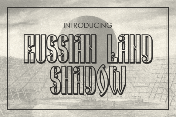 Russian Land Font: Elegant Script Handwritten Typeface