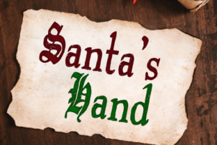 Santa s Hand Script Handwritten Font for Digital Branding