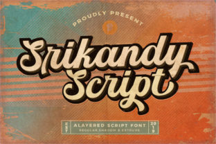 Srikandy Script: A Bold Handwritten Font for Makers