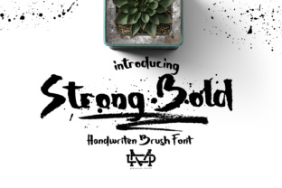 Strong Bold: The Edgy Handwritten Font That Delivers Impact