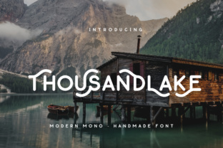 Thousand Lake: A Premium Script Handwritten Font for Crafters