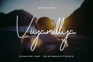 Viyanillya: A Script Handwritten Font for Thoughtful Editorial Design