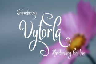 Vytorla: A Script Handwritten Typeface for Thoughtful Editorial Design