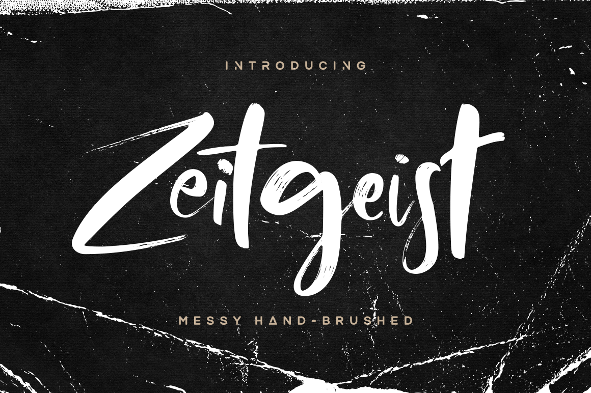 Zeitgeist Font: Playful, Casual, and Fresh Handwritten Script